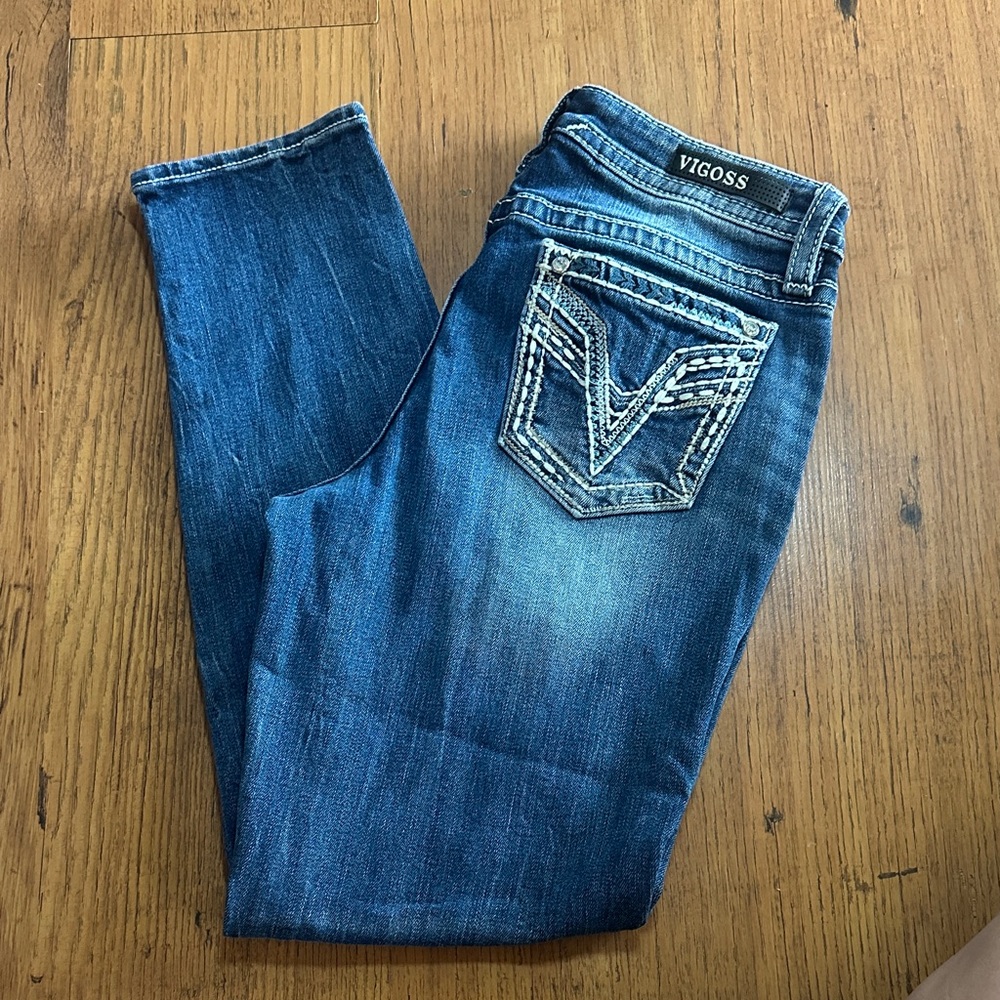 Vigoss Women's Dark Blue Skinny Jeans